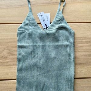 BNWT DYNAMITE RIBBED STRETCH CAMI